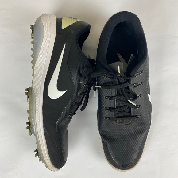 Nike Other - Nike Lunar Control Vapor 2 Golf Shoes With Spikes Black And White